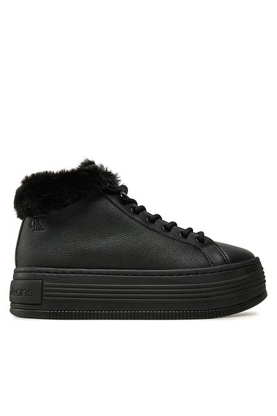 Calvin Klein Bold Platf Low Laceup Mg Lth Women's Boots