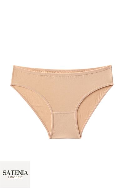 SATENIA LINGERIE Chiloți de bikini de zi cu zi din bumbac Lycra pentru femei, pachet de 3