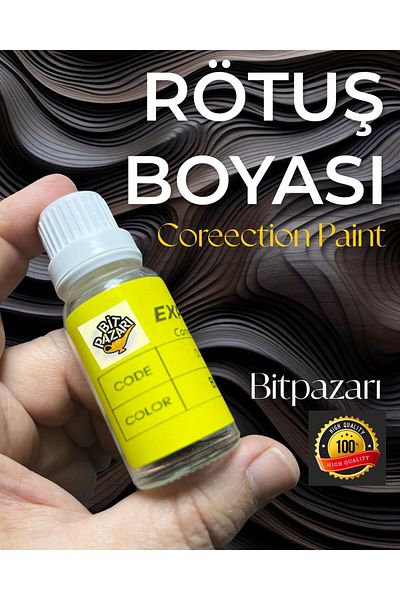 Flea Market (Code - Gray Wheel Paint) - Professional Gray Wheel Touch up Paint - Stone Mark and Scratch Remover
