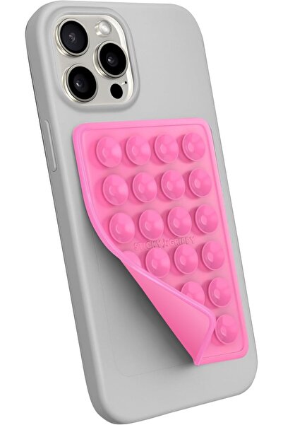 AWEI حامل هاتف مفرغ من السيليكون، حامل للهاتف الخلوي، كوب شفط من السيليكون بظ...