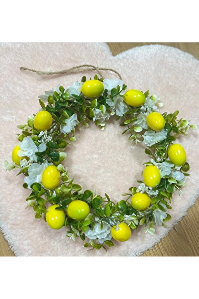 Marrone Στολίδι πόρτας με λεμόνι