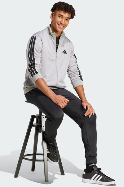 adidas Erkek 3S Fermuarlı Üst