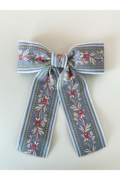 CSR AKSESUAR înveliș cu model de flori de broderie închizătoare automată