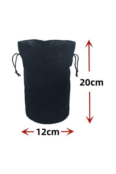 Choice Black Plus Dice Bag Dice Holder Role Game High Quality Velvet Drawstring Bag Jewelry Packing For Trp