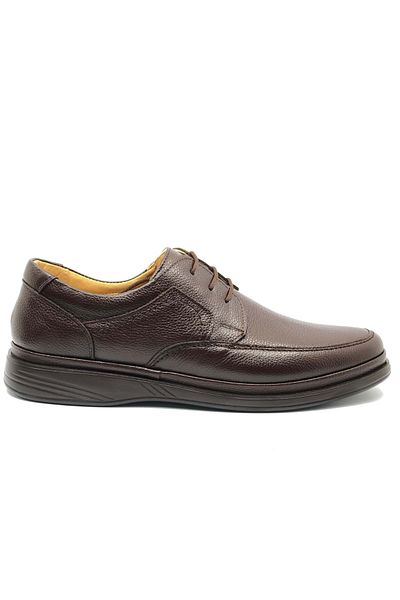 KCMN Ekinci 812 Genuine Leather Men's Casual Shoes Brown