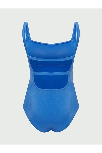LC Waikiki Costum de baie pentru femei LCW DREAM cu tampon detașabil albastru