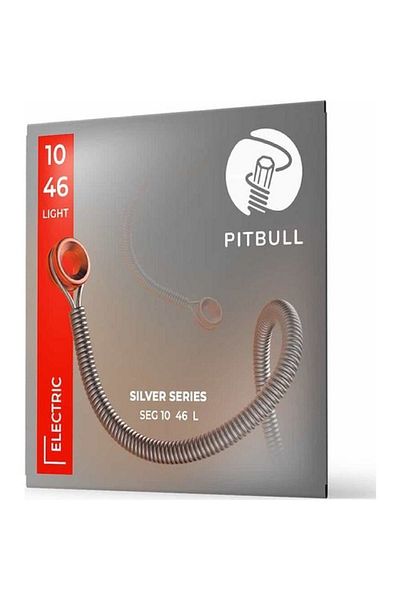 PİTBULL Pitbull Strings Silver Series Electric Guitar Set String SEG 10-46 L Light Nickel Alloy