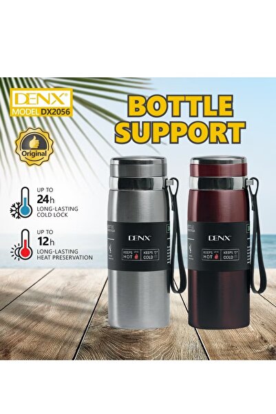 Denx زجاجة مياه حرارية لحفظ الماء البارد والساخن، ترمس للقهوة Dx2056