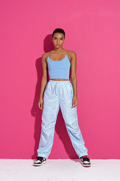 Kikiriki Blue Pocket Raincoat Sweatpants