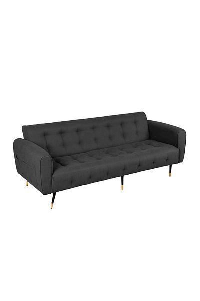 BACK COMFORT SleepEase Linen Sofabed – Convertible 2in1 Couch & Bed