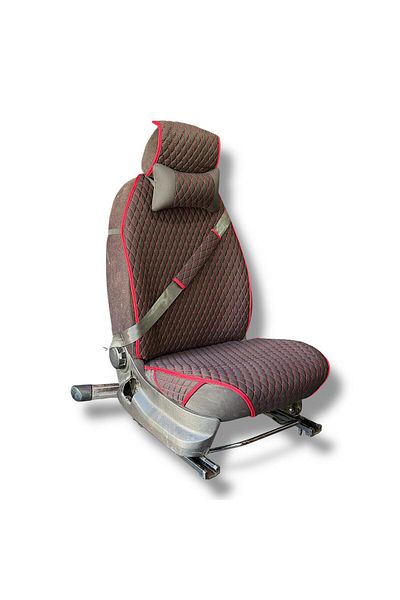 özgüven oto giyim Car Seat Cushion Set 3 in 1 Cushion+Pillow+Belt Pad 6 Colors Option Is for 2 Front Seats