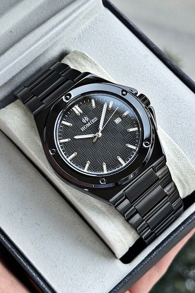 Homies Men's Wristwatch with Gift Box and Bracelet Gift