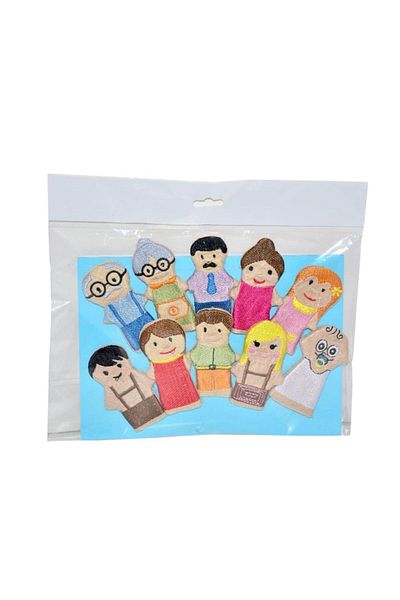 Skygo AND-5087 T People Finger Puppet Set of 10