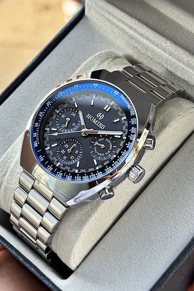 Homies Men's Wristwatch with Gift Box and Bracelet Gift