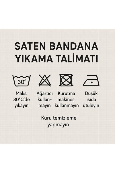 tuaipek Talisman Blue Patterned Bandana/Scarf