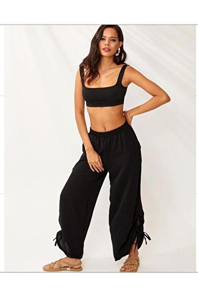 efraim giyim Beli Lastikli Şalvar