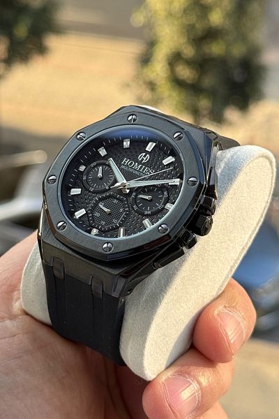 Homies Men's Wristwatch Silicone Cord with Gift Box and Bracelet Gift