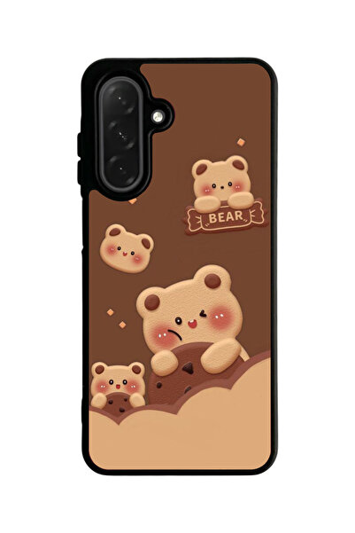 Aksel Kılıf حافظة سوداء غير لامعة متوافقة مع هاتف سامسونج جالاكسي A16 - غطاء ...