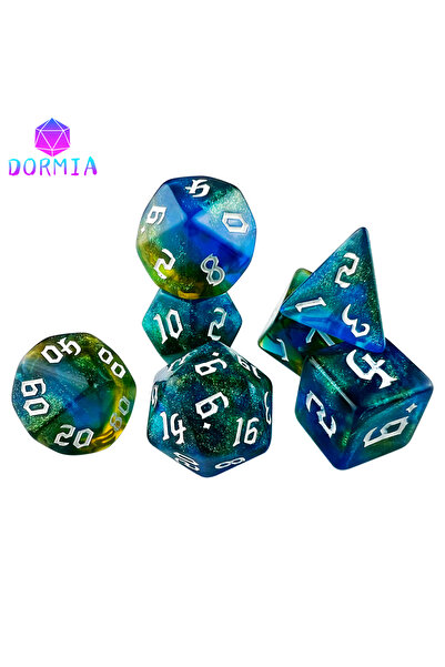 Choice12 08 DND dice RPG dice Acrylic dice Multilple colours Starlight effect...