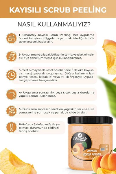 Smoothly Peeling Fırsat Seti 800gr X 3 Adet Batık Için Peeling + Tüy Karınca Yumurtası Yağı