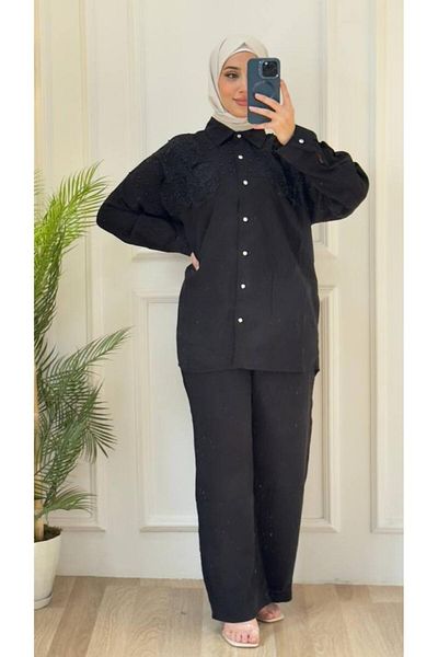 Tebrikler tekstil Women's Stylish and Comfortable Hijab Suit Model G2870