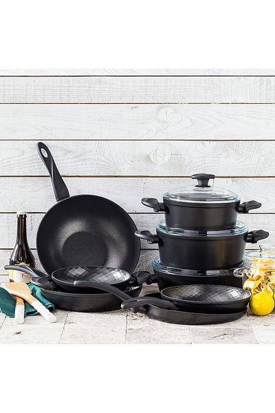 Mudo Home Neo Tıtan Flat Pot 26 cm