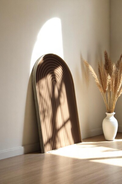 CIGILWOOD Brown Belt 2 Ahşap Bohem Tablo