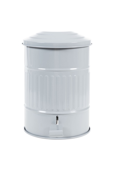 Mudo Home Pedallı Çöp Kovası Gri 8 Lt