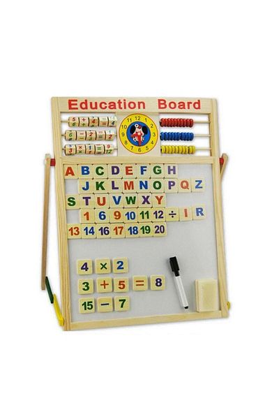 Picodino Tabla magnetica copii, jucarie din lemn Montessori Matematica , 50cm x 40cm, Picodino®