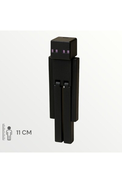 FigürDizayn Minecraft End Seti Enderman Steve Alex ve Ender Dragon