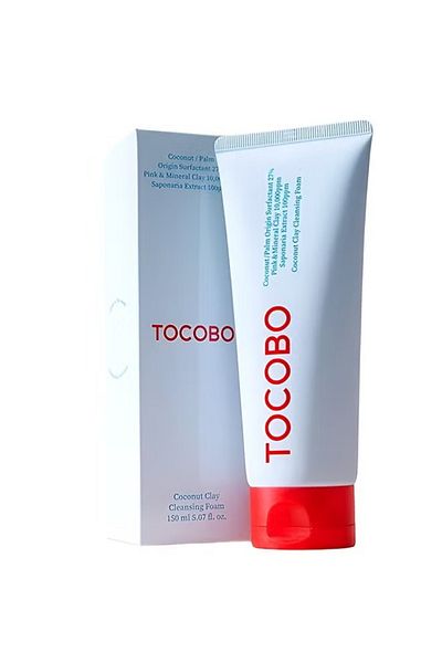 TOCOBO Tokubo Coconut Clay Cleansing Foam, 150ml