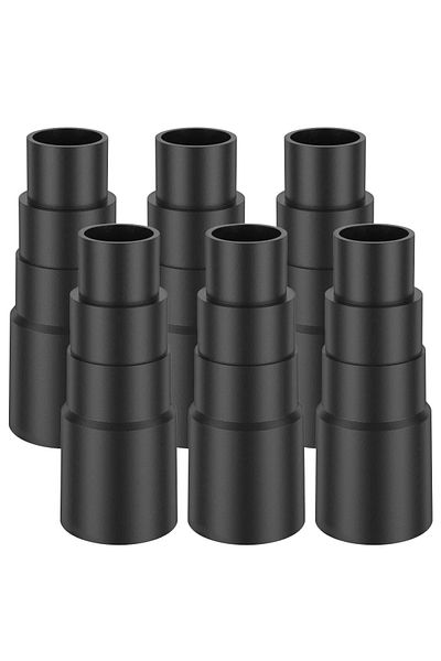 Choice 6 pcs 4 Layer Universal Adapter Converter Vacuum Cleaner Tube Hose 50/42/34/30/23mm Connector Access