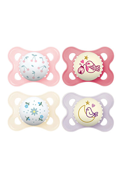 MAM Original Day & Night 0-6, 4 Pack/Color: Pink -Nipple