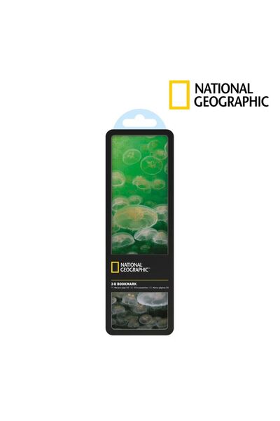NATIONAL GEOGRAPHIC 3-D Bookmark - Moon Jellyfish Bookmark