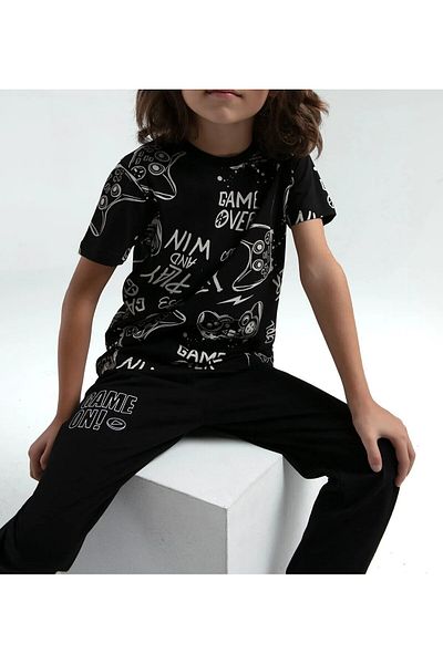 Loule Male Child Short-Sleeve Two-Piece Pajamas Set Ol.Iv2.Rpo1.002