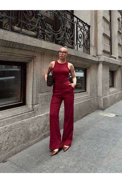 ufukmoda Camisole Suit with Tank S3986