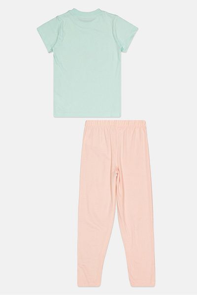 Disney Kids Girl 2 Pieces Bambi Pajama Set, Multicolor