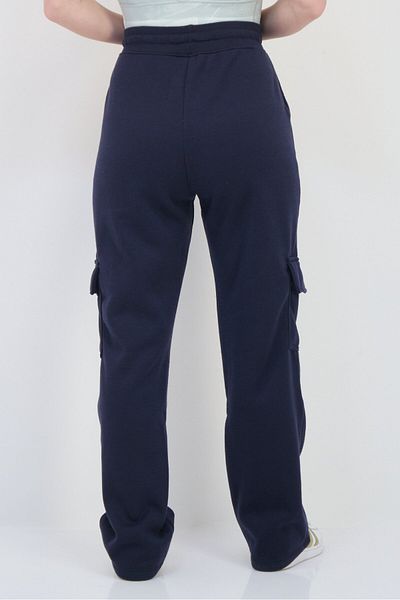 BSP Women Sportswear Fit Running Sweatpants, Navy Blue