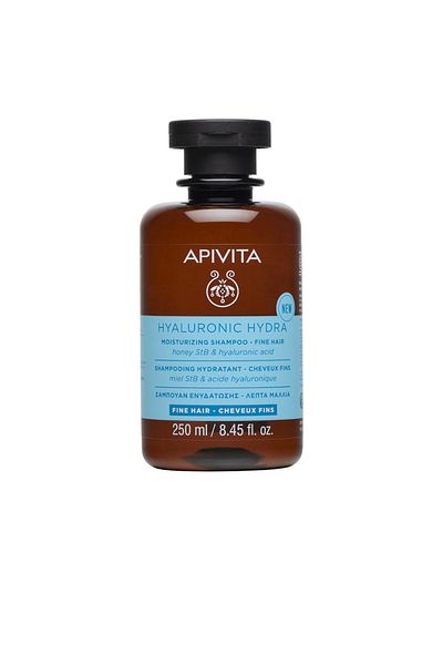 Apivita Feuchtigkeitsshampoo Für Feines Haar Mit Hyaluronsäure, Aloe Und Honig 250 ml