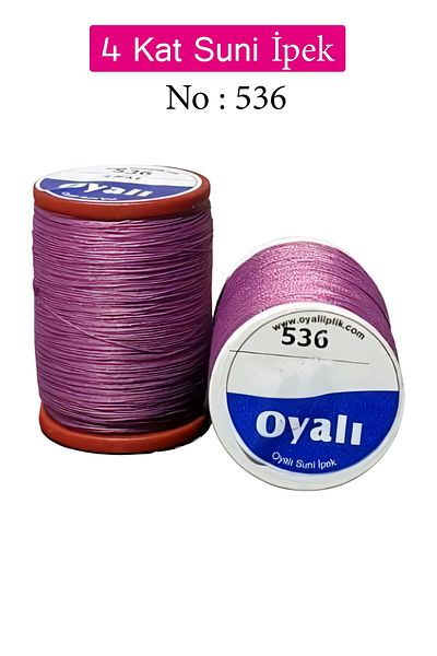 YenisiniAl Embroidered 4 Layers Rayon Yarn Needlepoint Needlepoint Beading Floss Crochet Embroidery No:536