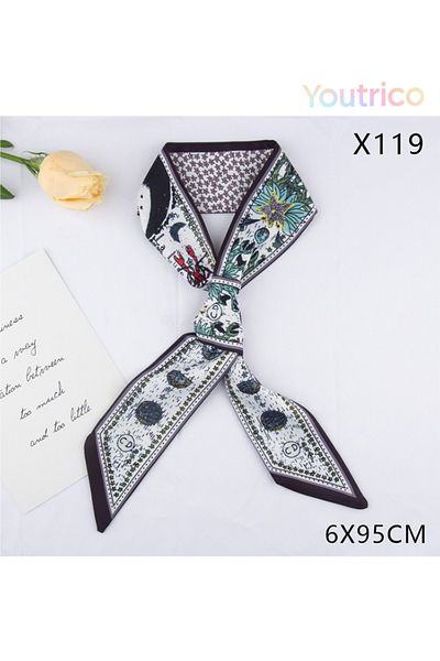 Youtrico Scarf with Chess & Card Patterns