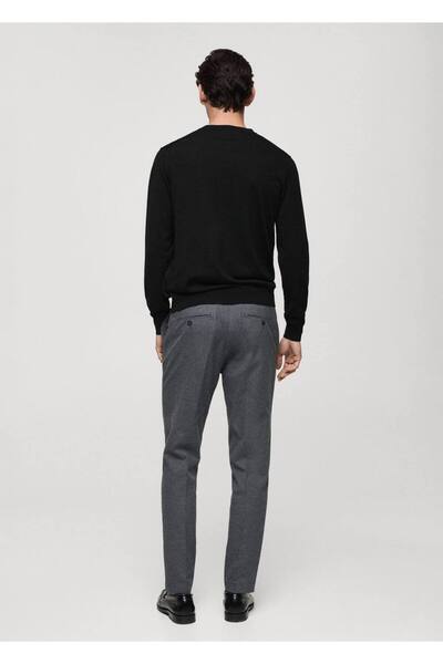 MANGO Man %100 merinos yünlü kazak