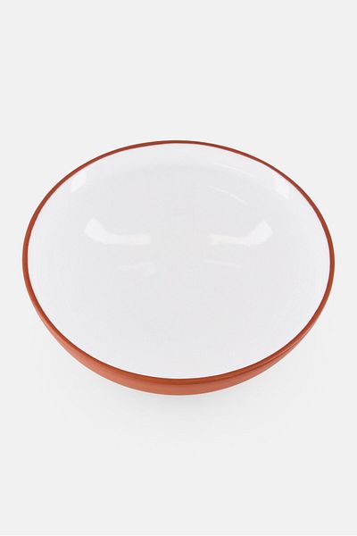 Eclipse Plain Serving Bowl, Brown