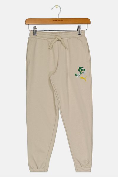 Puma Kids Boy Sportswear Fit Outdoor Sweatpants, Beige