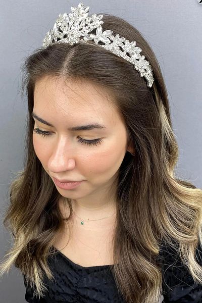 Hayalperest boncuk Bridal Crown