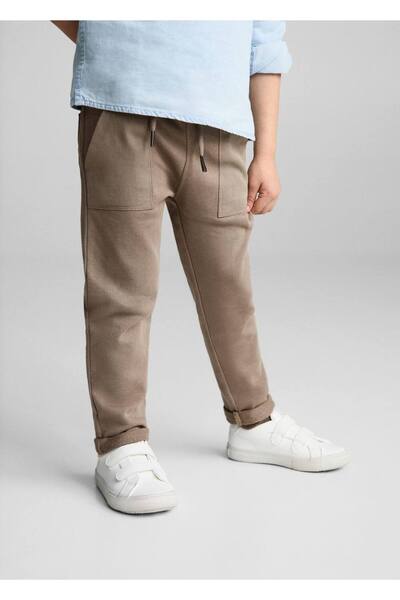 MANGO Baby Pamuklu jogger pantolon