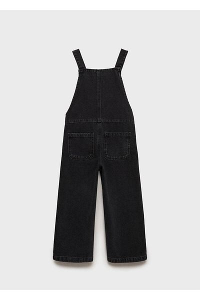 MANGO Kids Long Jean Jumpsuit