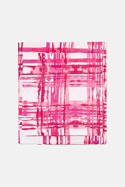 Nautica 3 Pieces Double Checkered Bedsheet With Pillow Case Set, Multicolor