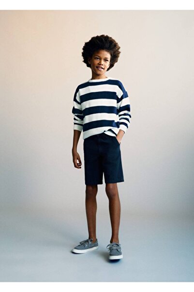 MANGO Kids Λινά τσινο βερμούδα