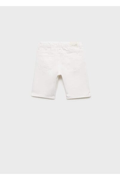 MANGO Kids Denim bermuda şort